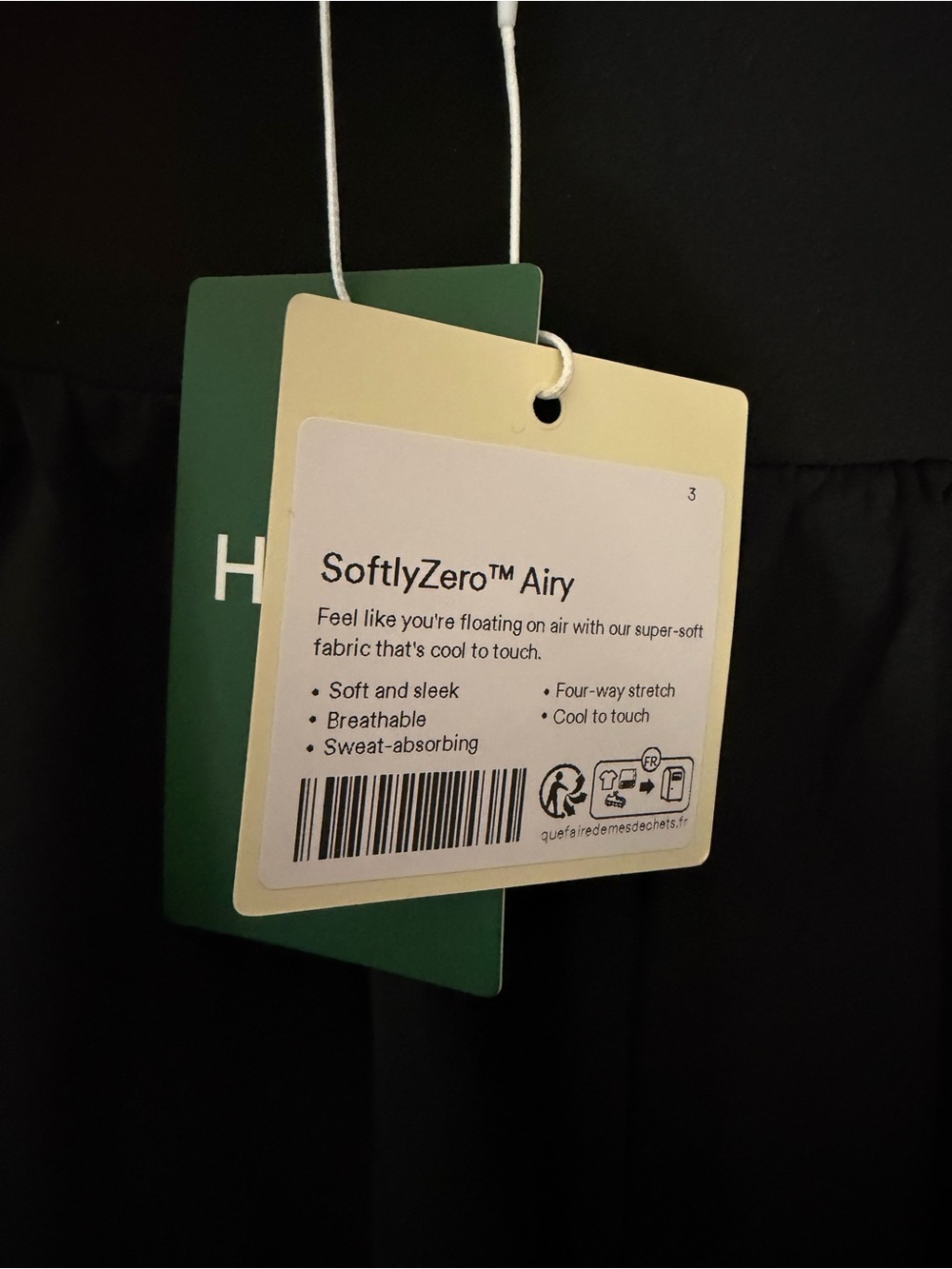 NWT Halara SoftlyZero Airy Super High Waisted 2 in 1 Yoga Shorts size Medium - Picture 2 of 4